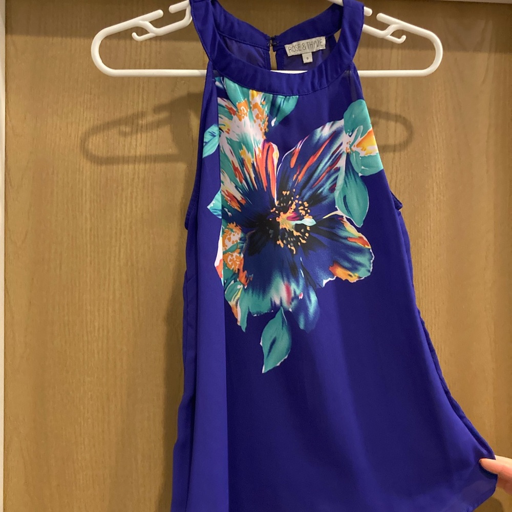 Floral blouse